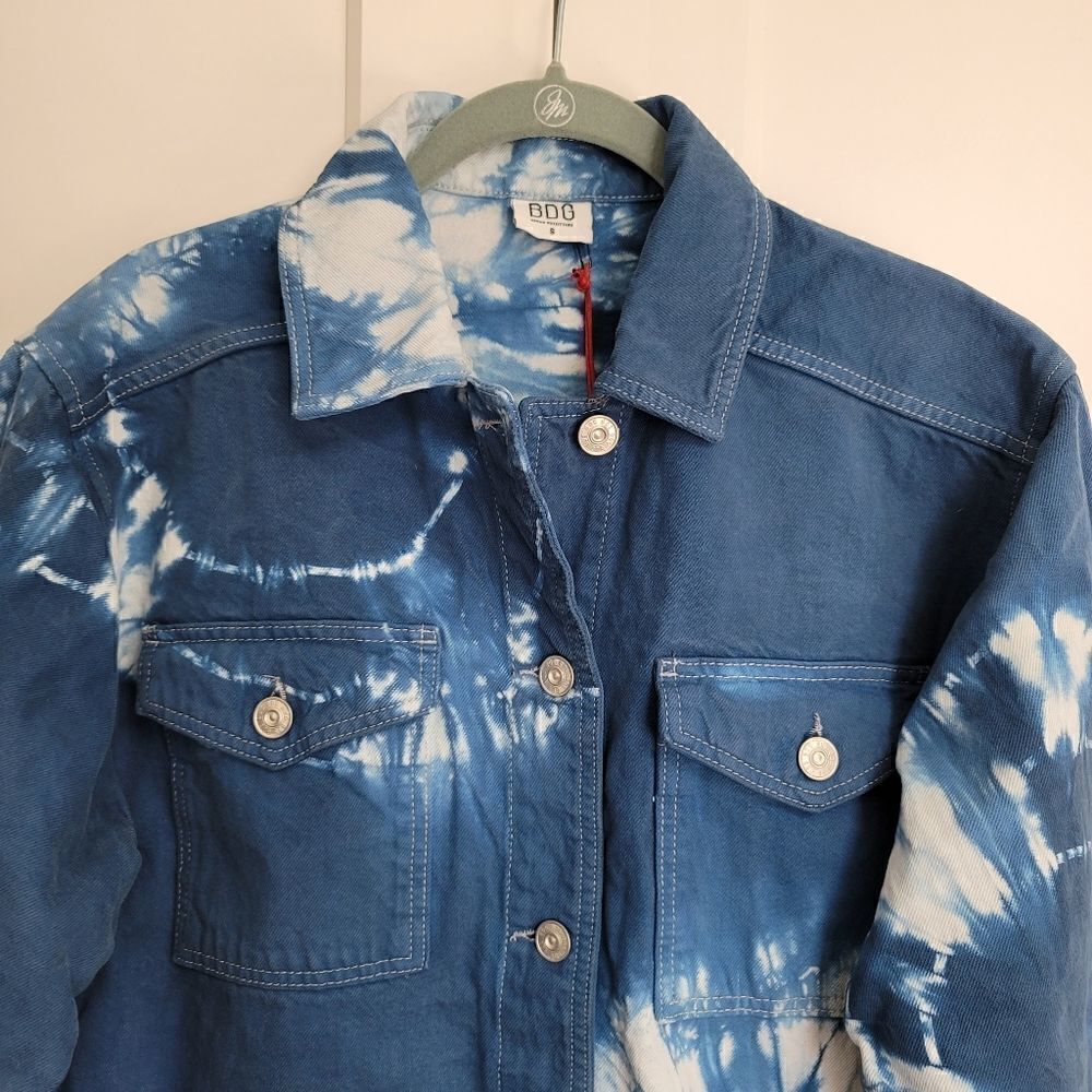 Urban Outfitters BDG tie-dye shirt jacket size small - Picture 8 of 12